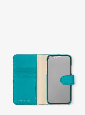 Saffiano Leather Folio Case For iPhone X image number 1