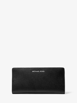 Michael kors large slim hot sale wallet