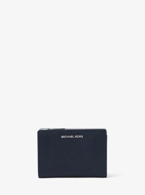 Michael kors medium on sale saffiano leather slim wallet