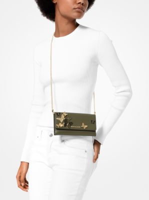 Michael kors deals butterfly wallet