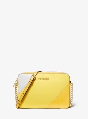 yellow mk purse