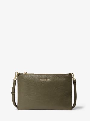 michael kors double pouch crossbody