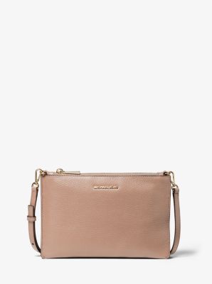 Michael michael kors pebble clearance leather double pouch crossbody