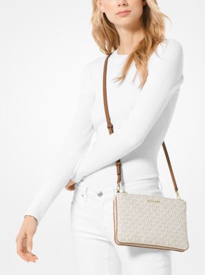 adele logo crossbody bag