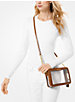 Ginny Medium Clear and Leather Crossbody Bag image number 3