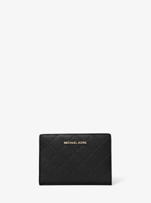 Michael kors medium deals logo slim wallet