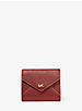 Medium Two-Tone Pebbled Leather Envelope Wallet image number 0
