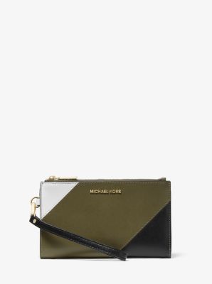 Adele Tri-Color Leather Smartphone Wallet | Michael Kors