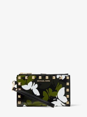 michael kors camo butterfly bag