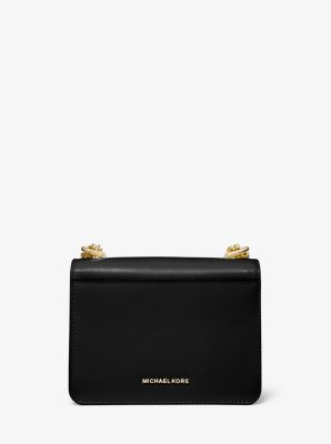 Michael Kors Jade Leather Shoulder Bag - Macy's  Large leather crossbody  bag, Michael kors crossbody bag, Fashion