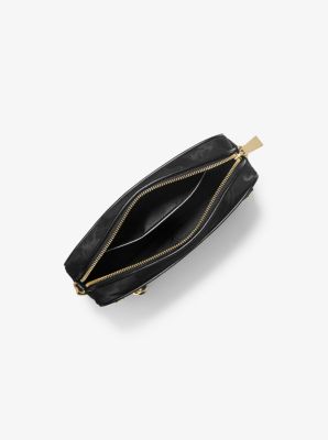 Polly Large Camouflage Nylon Jacquard Crossbody Bag