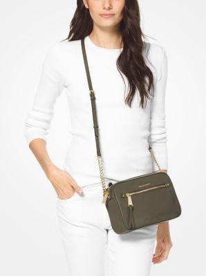 Michael kors polly nylon crossbody sale