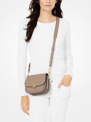 Michael kors lillie small leather saddle bag new arrivals