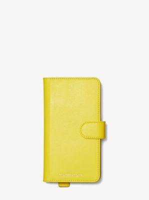 Étui folio en cuir orné à sangle pour iPhone X Plus image number 2