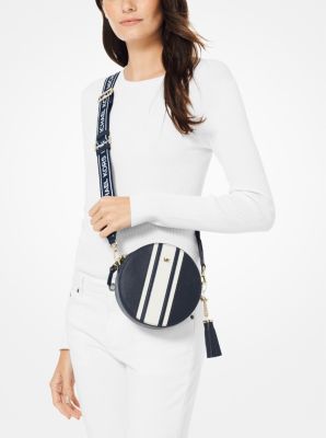 Michael kors logo tape crossbody sale