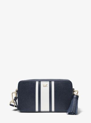 michael kors logo camera bag