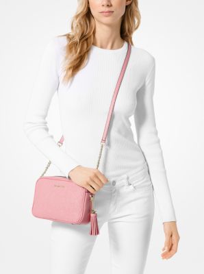 Ginny medium quilted store leather crossbody bag