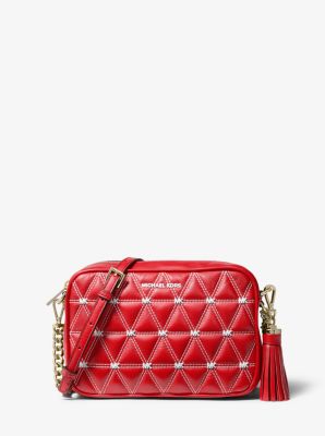 Ginny Medium Quilted Leather Crossbody Bag Michael Kors Canada