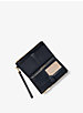 Adele Embroidered Denim Smartphone Wallet image number 1