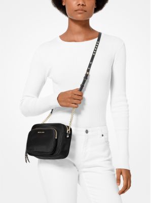 Michael kors leila camera on sale bag