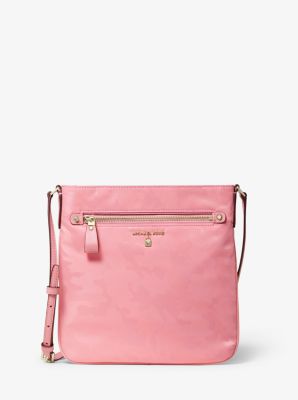 Kelsey Large Camouflage Nylon Crossbody