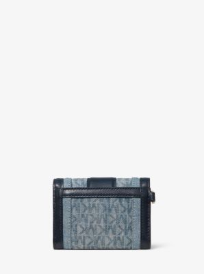 Michael kors denim wallet online