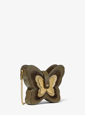 Mott large butterfly embellished leather crossbody sale