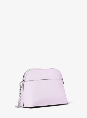 Large Crossgrain Leather Dome Crossbody Bag image number 2