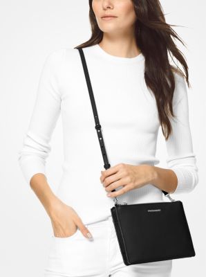 Adele Pebbled Leather Crossbody Bag image number 2