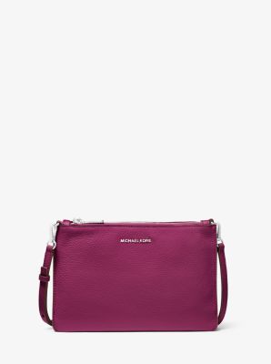 Adele Pebbled Leather Crossbody Bag Michael Kors Canada