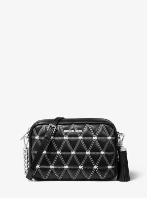 Ginny Medium Quilted Leather Crossbody Bag image number 0