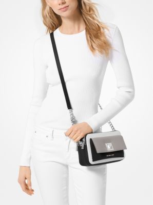 Sylvia medium crossgrain leather crossbody sale