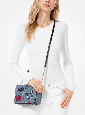 Michael kors embroidered on sale bag