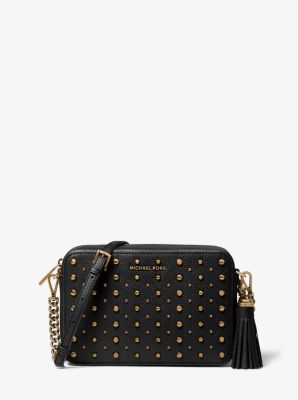 Actualizar 77+ imagen michael kors studded crossbody bag