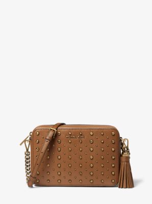 michael kors ginny studded crossbody