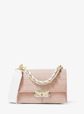 Cece Extra-Small Crocodile Embossed Leather Crossbody Bag | Michael Kors