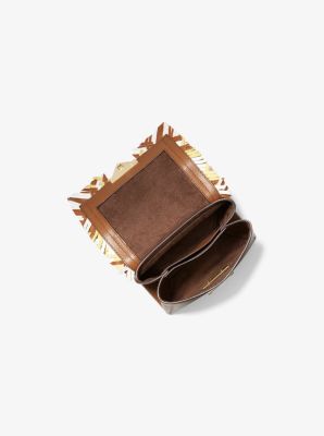 Cece Extra-Small Color-Block Woven Leather Crossbody Bag