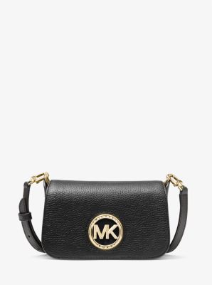 Pebbled leather convertible 2024 crossbody bag michael kors