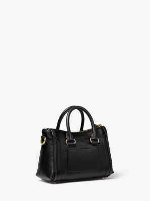 Carine Extra-Small Studded Pebbled Leather Crossbody Bag