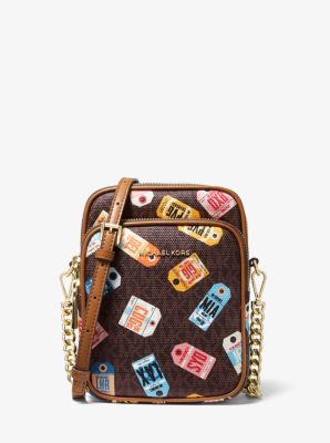 Buy Michael Kors Jet Set Logo Print Cross Body Bag-Medium