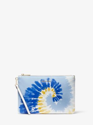 michael kors large zip pouch