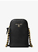 Small Pebbled Leather Smartphone Crossbody Bag image number 0