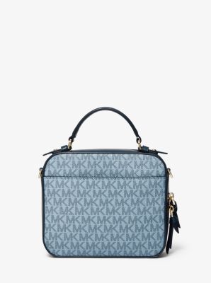 Ginny Medium Logo Stripe Crossbody Bag