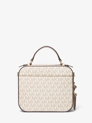 Jet Set Medium Logo Stripe Crossbody Bag