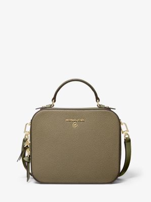michael kors pebbled leather crossbody bag