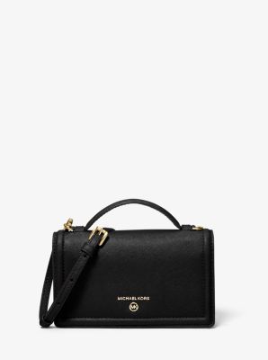 michael kors jet set crossbody black