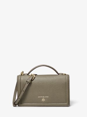 Jet Set Small Crossgrain Leather Smartphone Crossbody Bag | Michael Kors