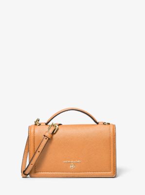 michael kors tan small crossbody bag