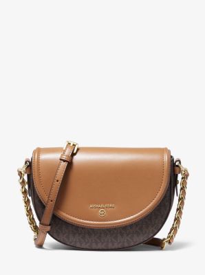 michael kors half dome crossbody black