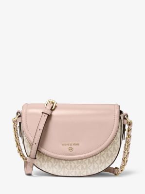 mk half dome signature crossbody